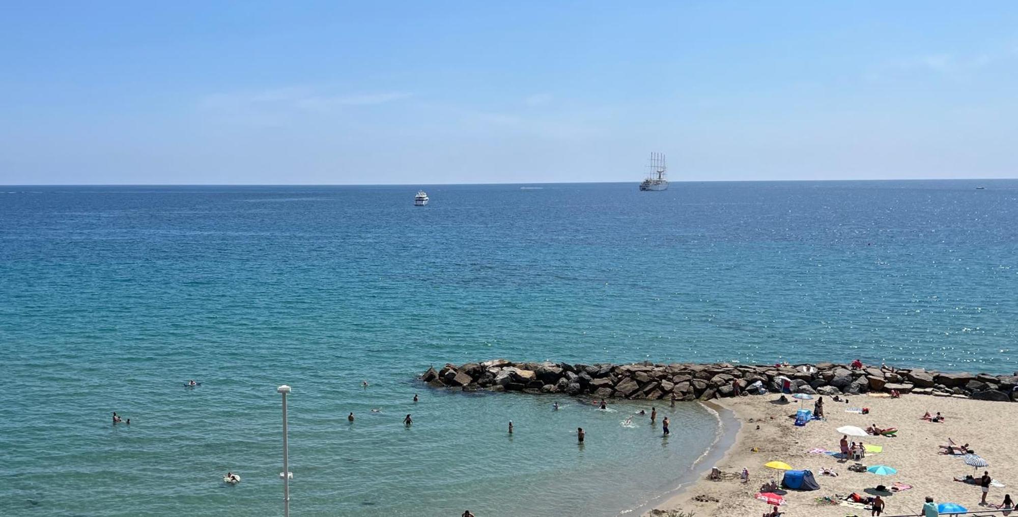 Tre Ponti Beach Apartment - Terrazzo Vista Mare Sanremo Exterior foto